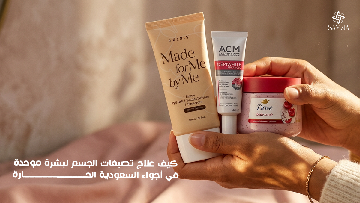 علاج تصبغات الجسم في السعودية: أفضل الطرق الطبية والطبيعية